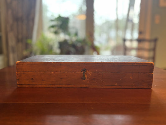 Victorian Tabletop Croquet Set in Original Wooden Box | Parlor Game | Circa 1880–1910