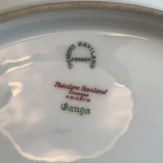 Théodore Haviland Limoges “Ganga” Floral Porcelain Serving Platter