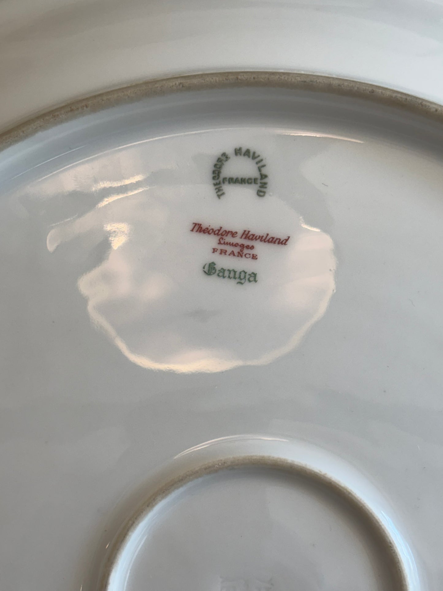 Théodore Haviland Limoges “Ganga” Floral Porcelain Serving Platter
